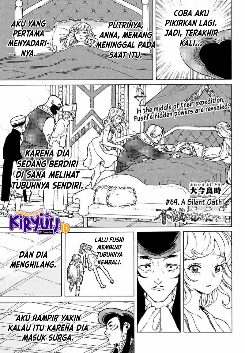 Fumetsu no Anata e Chapter 69 Gambar 2