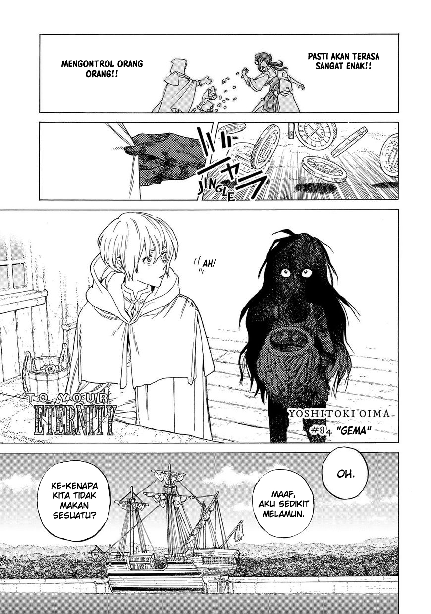 Fumetsu no Anata e Chapter 84 Gambar 3