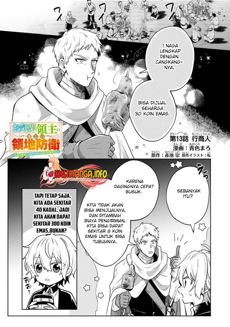 Fun Territory Defense Of The Easy-going Lord ~the Nameless Village Is Made Into The Strongest Fortified City By Production Magic~ Chapter 13.1 Gambar 4