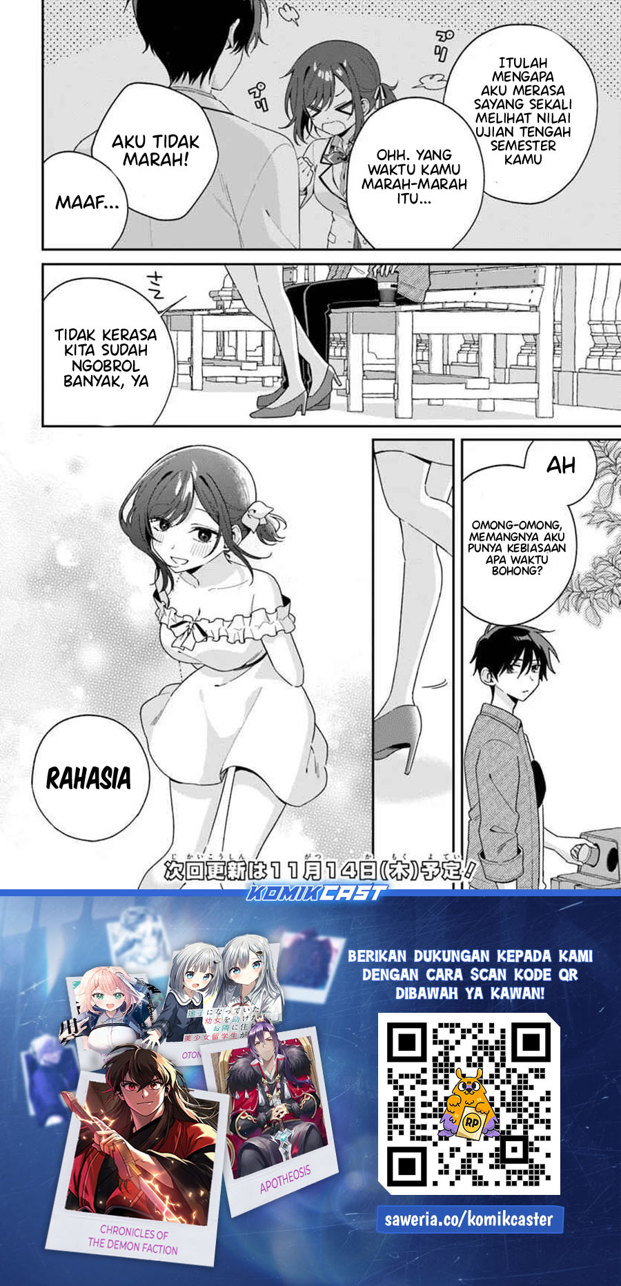 Futago Matomete Kanojo Ni Shinai Chapter 06.2 Gambar 10