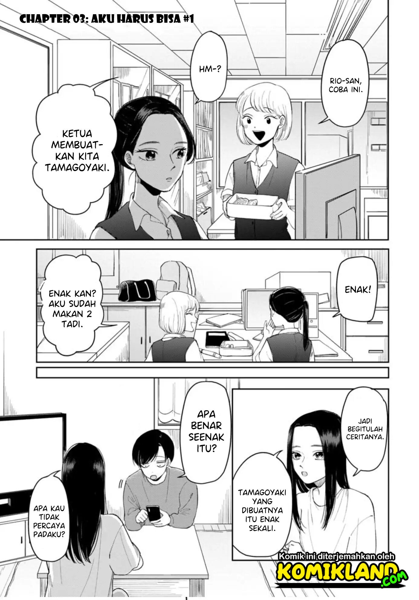 Futari Ashitamo Sorenarini Chapter 03 Gambar 2