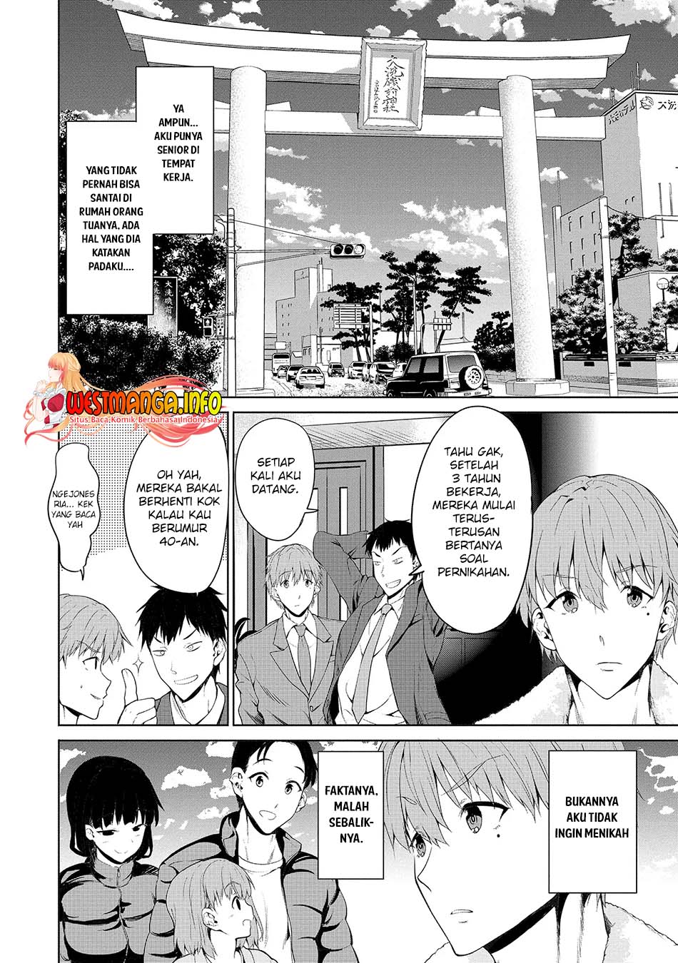 Fuufu nara Doko e demo Chapter 01.1 Gambar 8