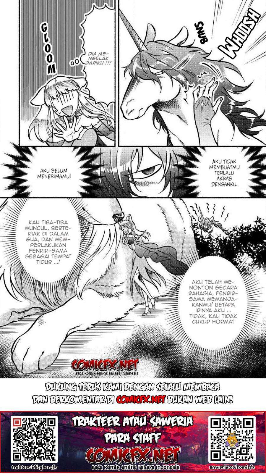 Fuyu Fenriru no Itoshigo to Natta Watashi ga, Zetsubou kara Iyasareteiku Hanashi Chapter 04.1 Gambar 4