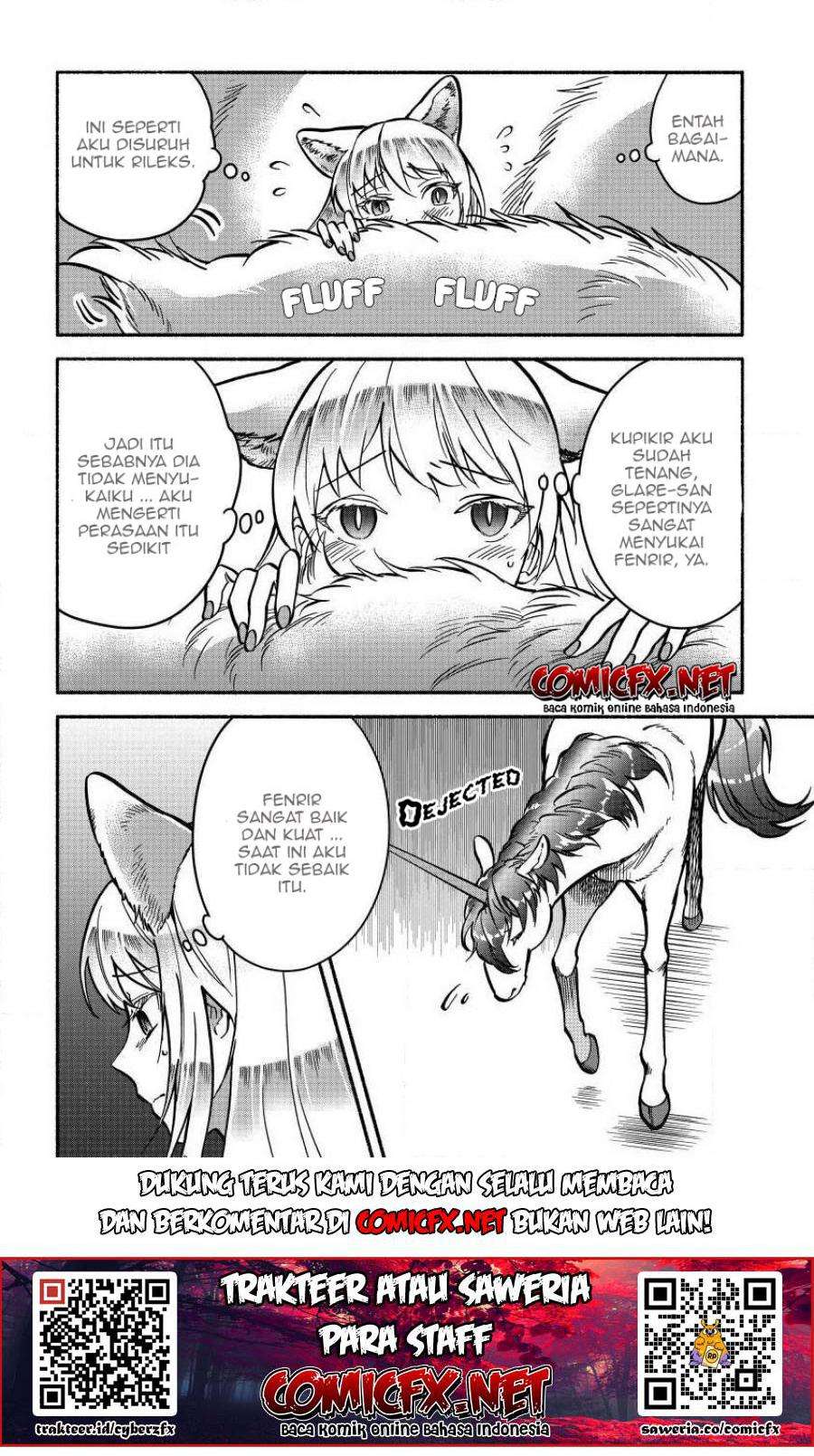 Fuyu Fenriru no Itoshigo to Natta Watashi ga, Zetsubou kara Iyasareteiku Hanashi Chapter 04.1 Gambar 10