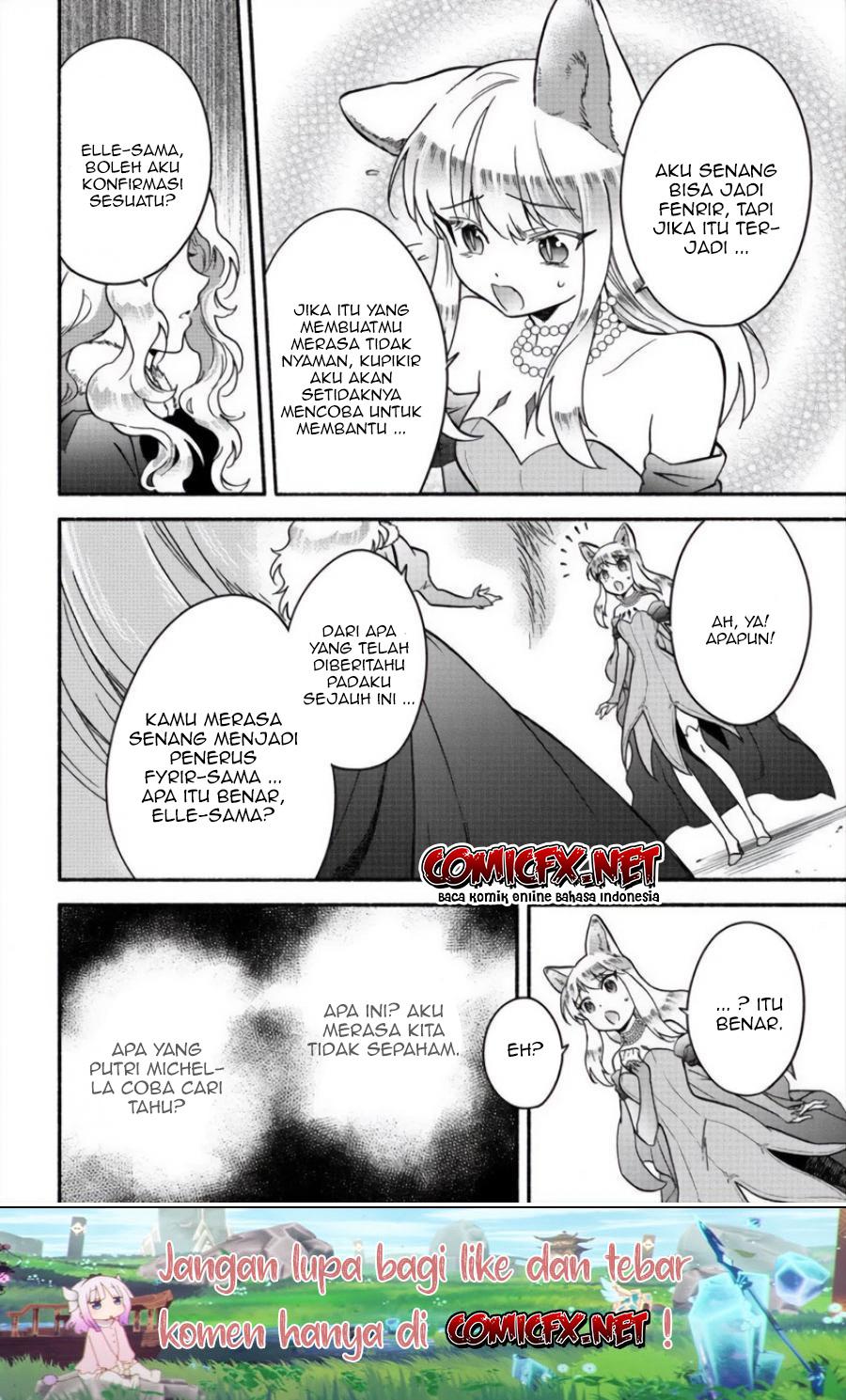 Fuyu Fenriru no Itoshigo to Natta Watashi ga, Zetsubou kara Iyasareteiku Hanashi Chapter 13 Gambar 17