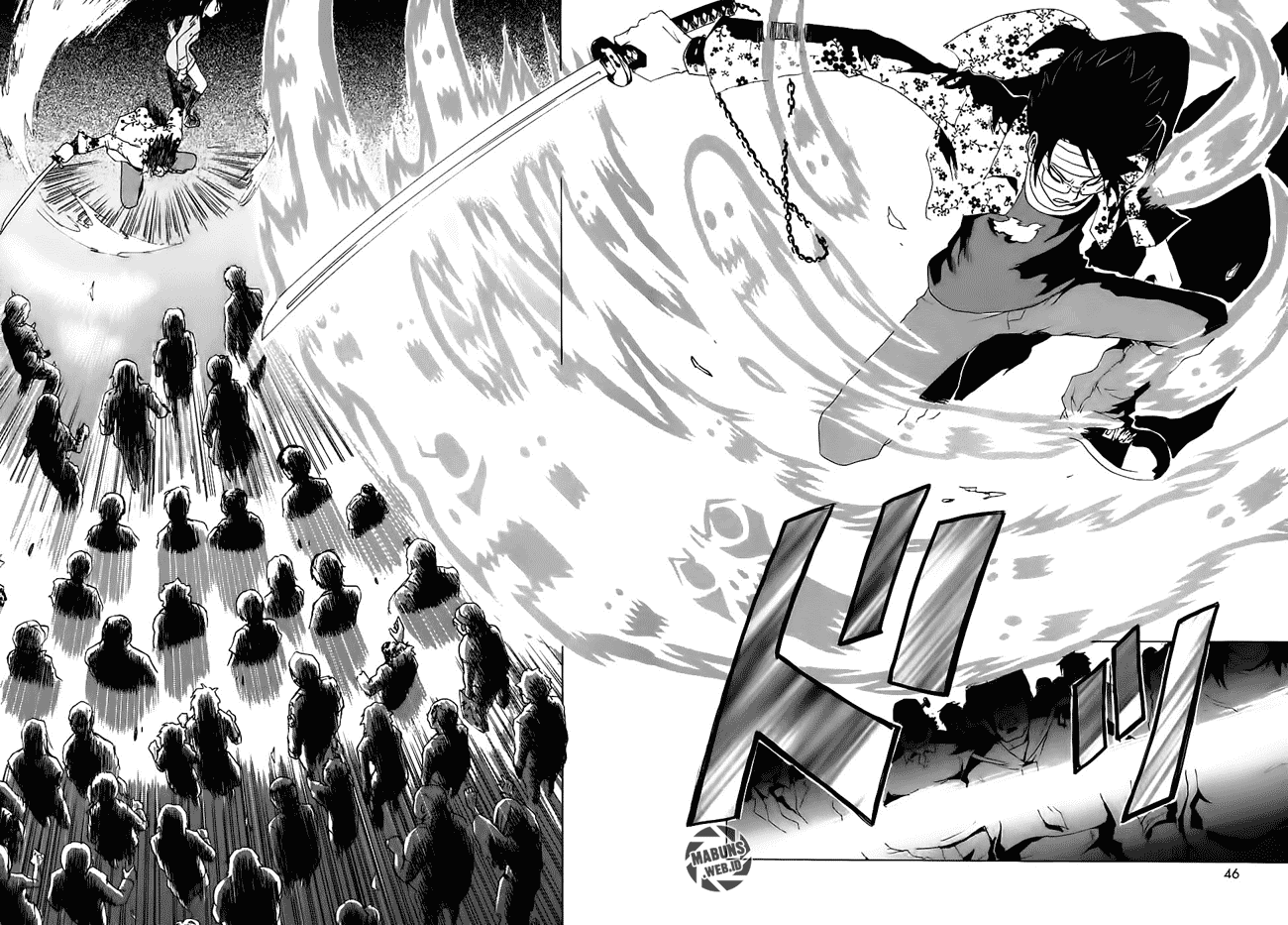 Ga-Rei Chapter 09 Gambar 47