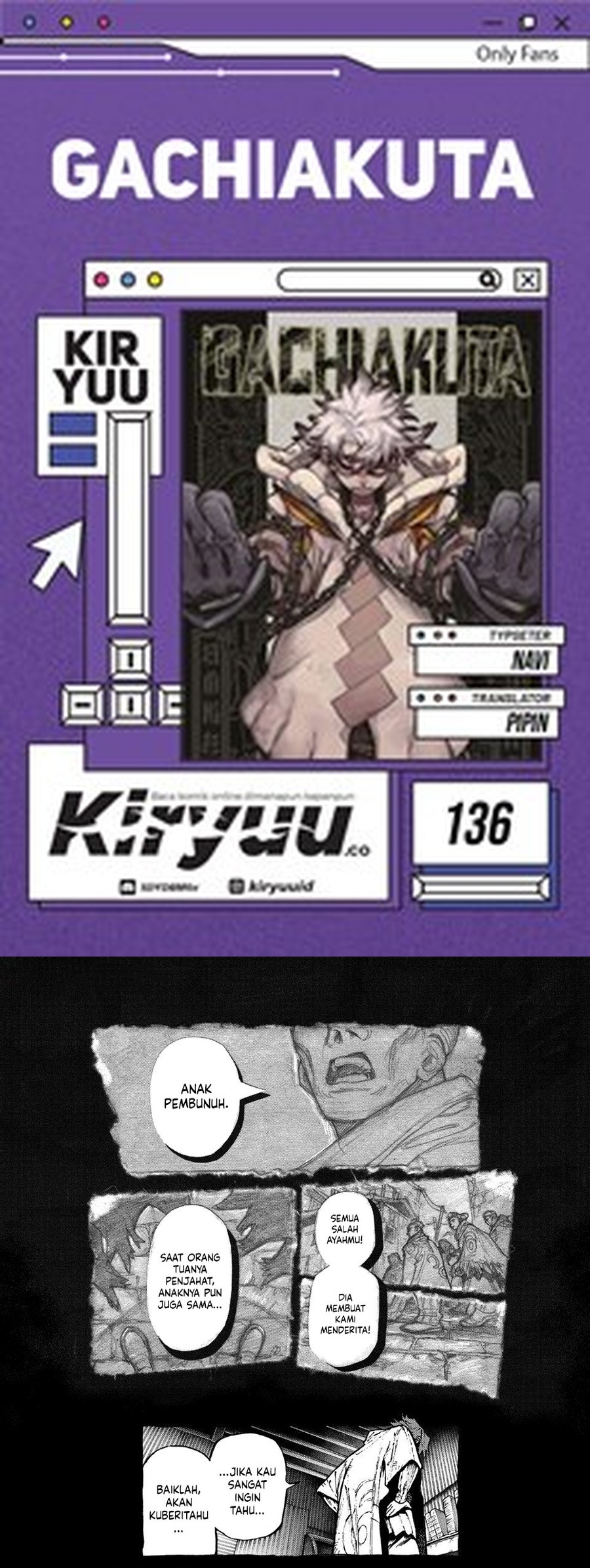 Gachiakuta Chapter 136 Gambar 1