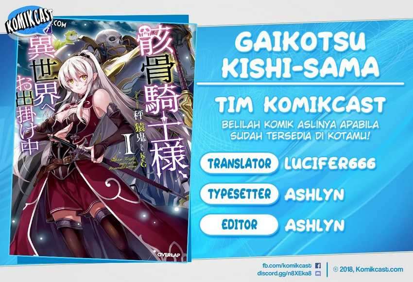 Gaikotsu Kishi-sama, Tadaima Isekai e Odekakechuu Chapter 08 Gambar 1
