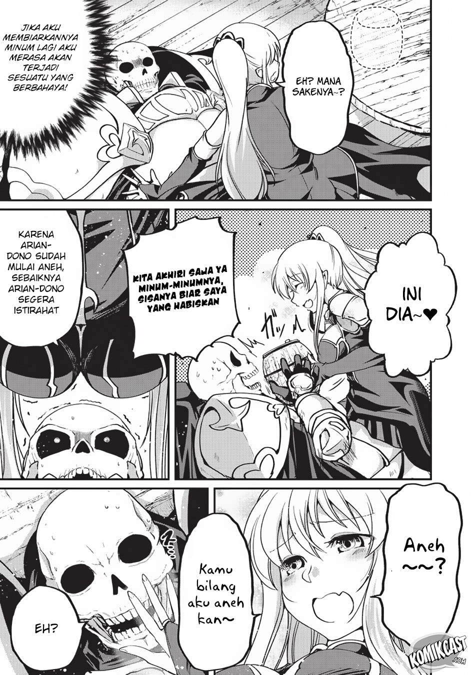 Gaikotsu Kishi-sama, Tadaima Isekai e Odekakechuu Chapter 15 Gambar 24
