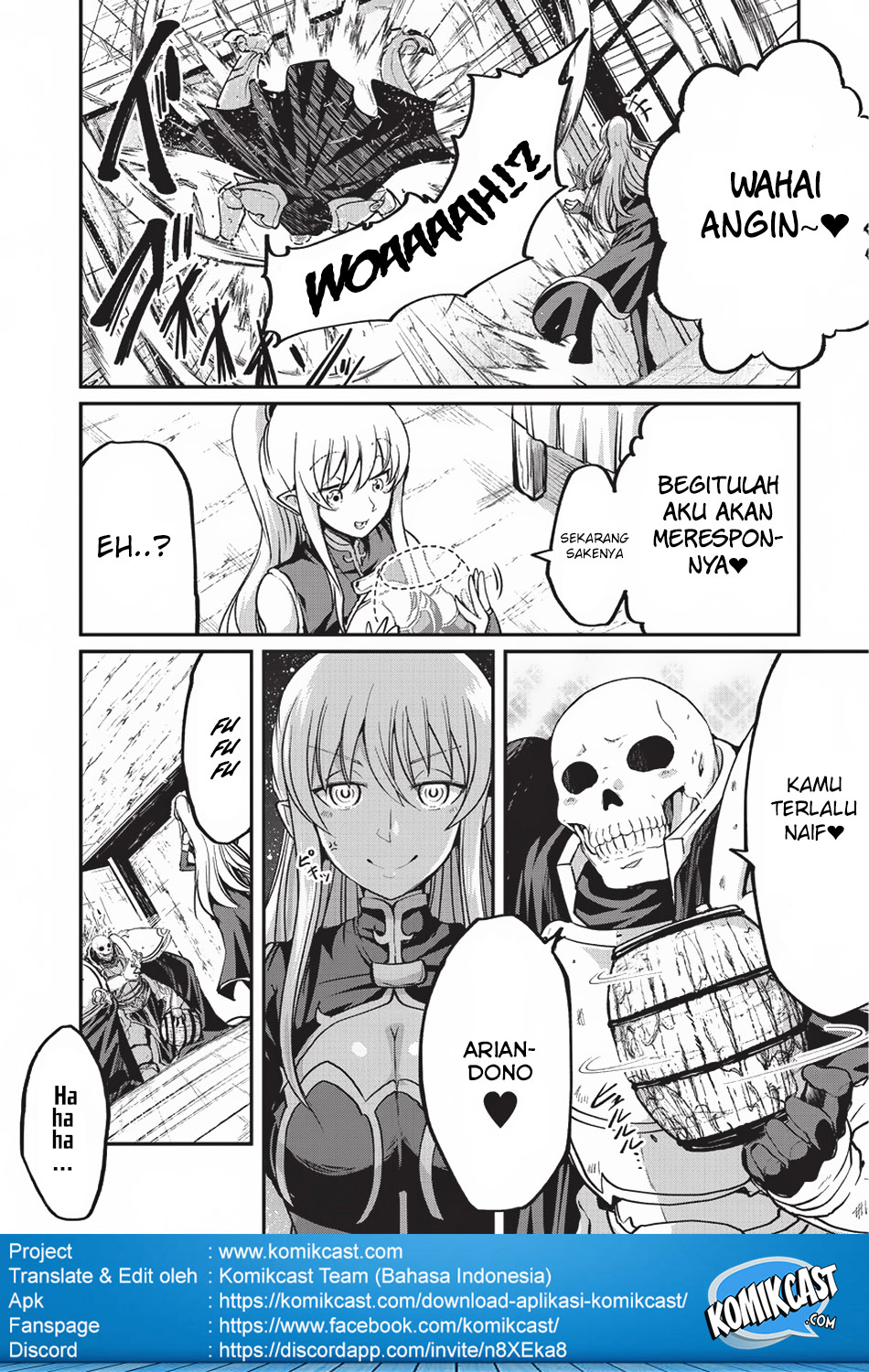 Gaikotsu Kishi-sama, Tadaima Isekai e Odekakechuu Chapter 15 Gambar 25