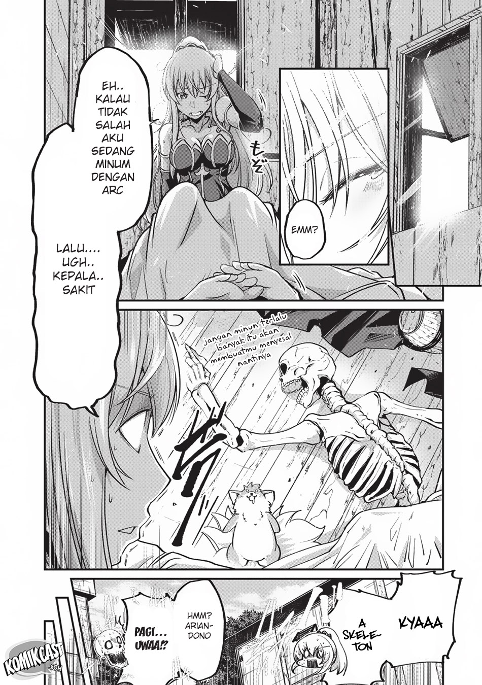 Gaikotsu Kishi-sama, Tadaima Isekai e Odekakechuu Chapter 15 Gambar 27