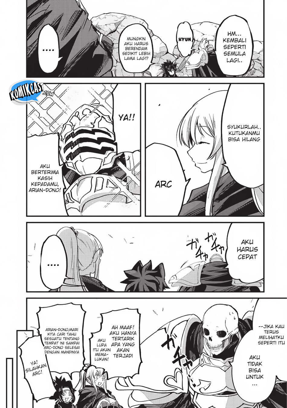 Gaikotsu Kishi-sama, Tadaima Isekai e Odekakechuu Chapter 23 Gambar 27