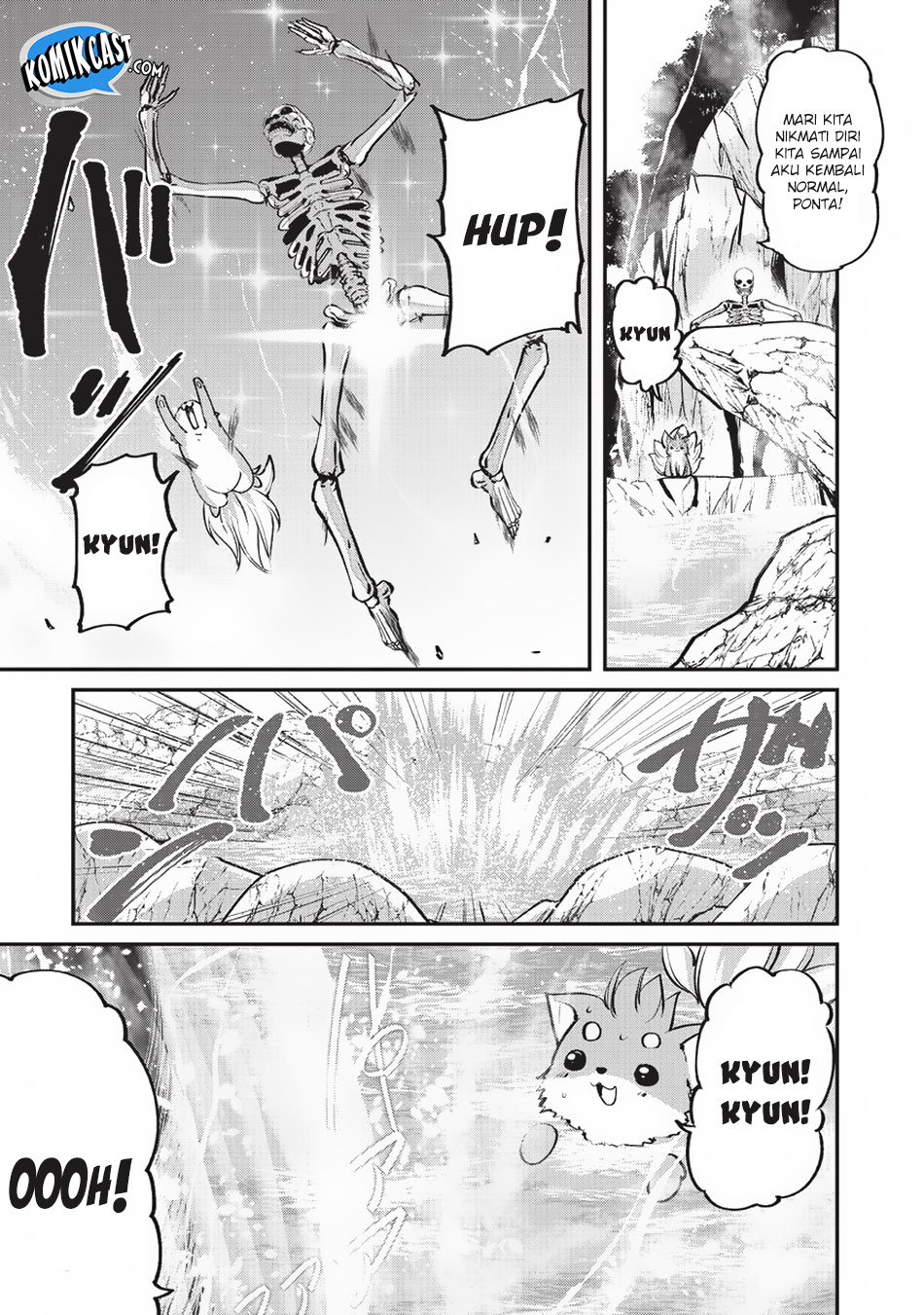 Gaikotsu Kishi-sama, Tadaima Isekai e Odekakechuu Chapter 23 Gambar 28