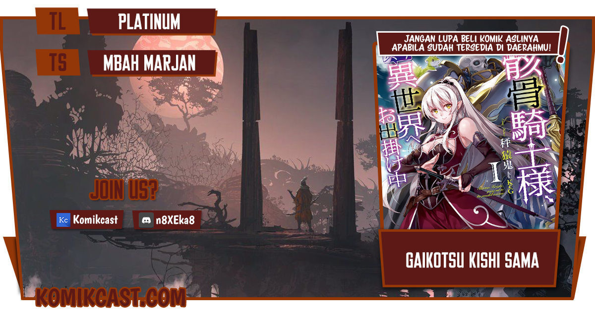 Gaikotsu Kishi-sama, Tadaima Isekai e Odekakechuu Chapter 41 Gambar 1