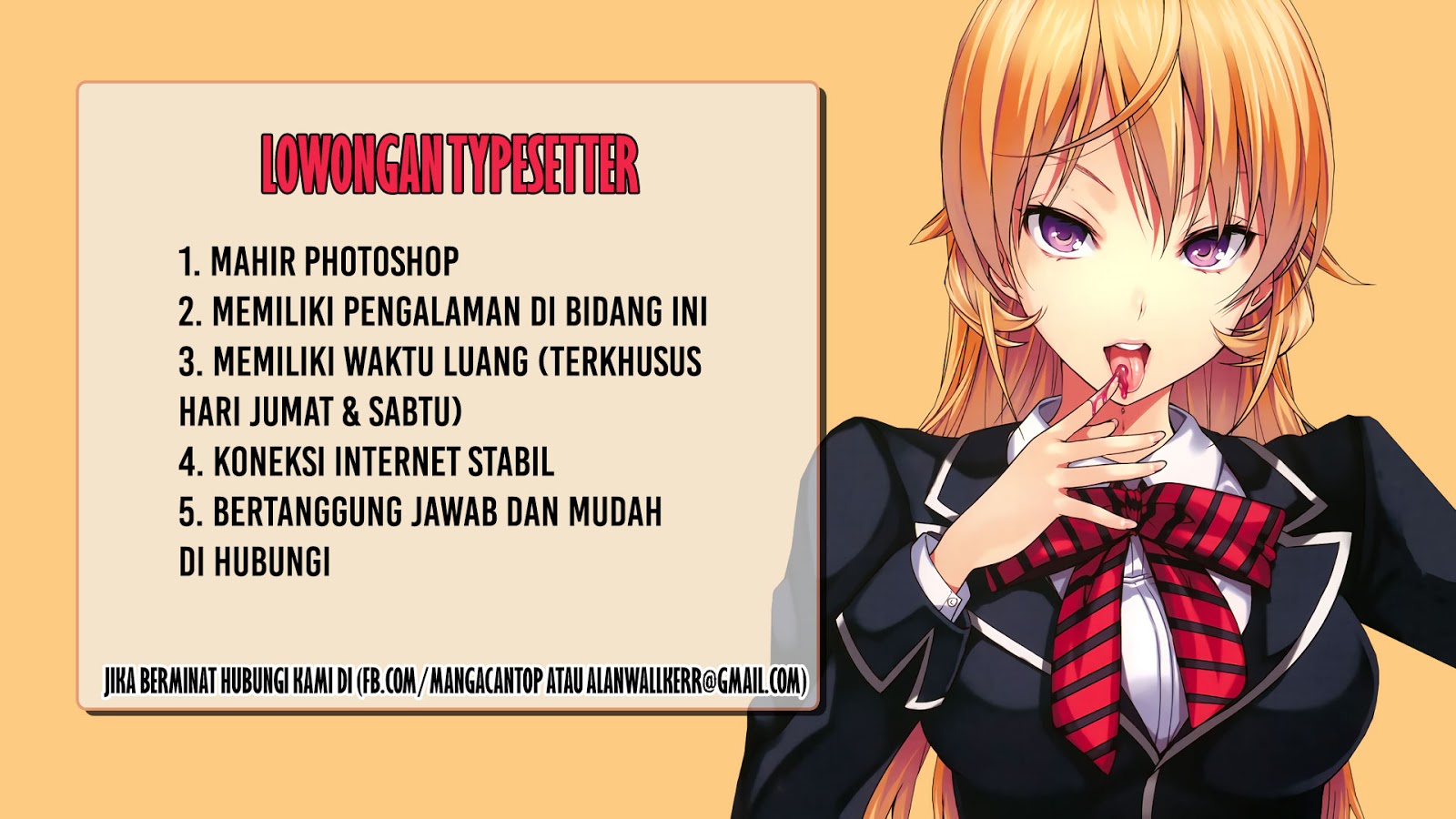 Gakkou Gurashi Chapter 26 Gambar 1