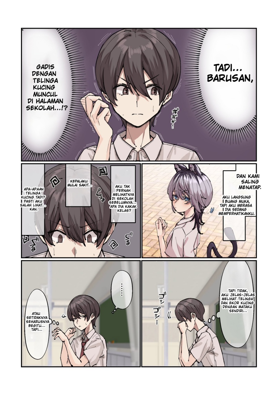 Gakkou de Guuzen Onnanoko no “Himitsu” o Shitte Shimatta Ohanashi Chapter 01 Gambar 6