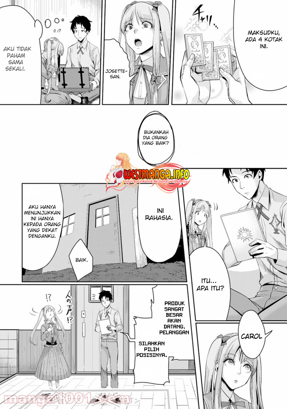 Gakuenmono No Otome Game No Sekai Ni Tensei Shita Kedo, Cheat-Mochi No Haikei Danshi Seitodatta You Desu Chapter 02.3 Gambar 2