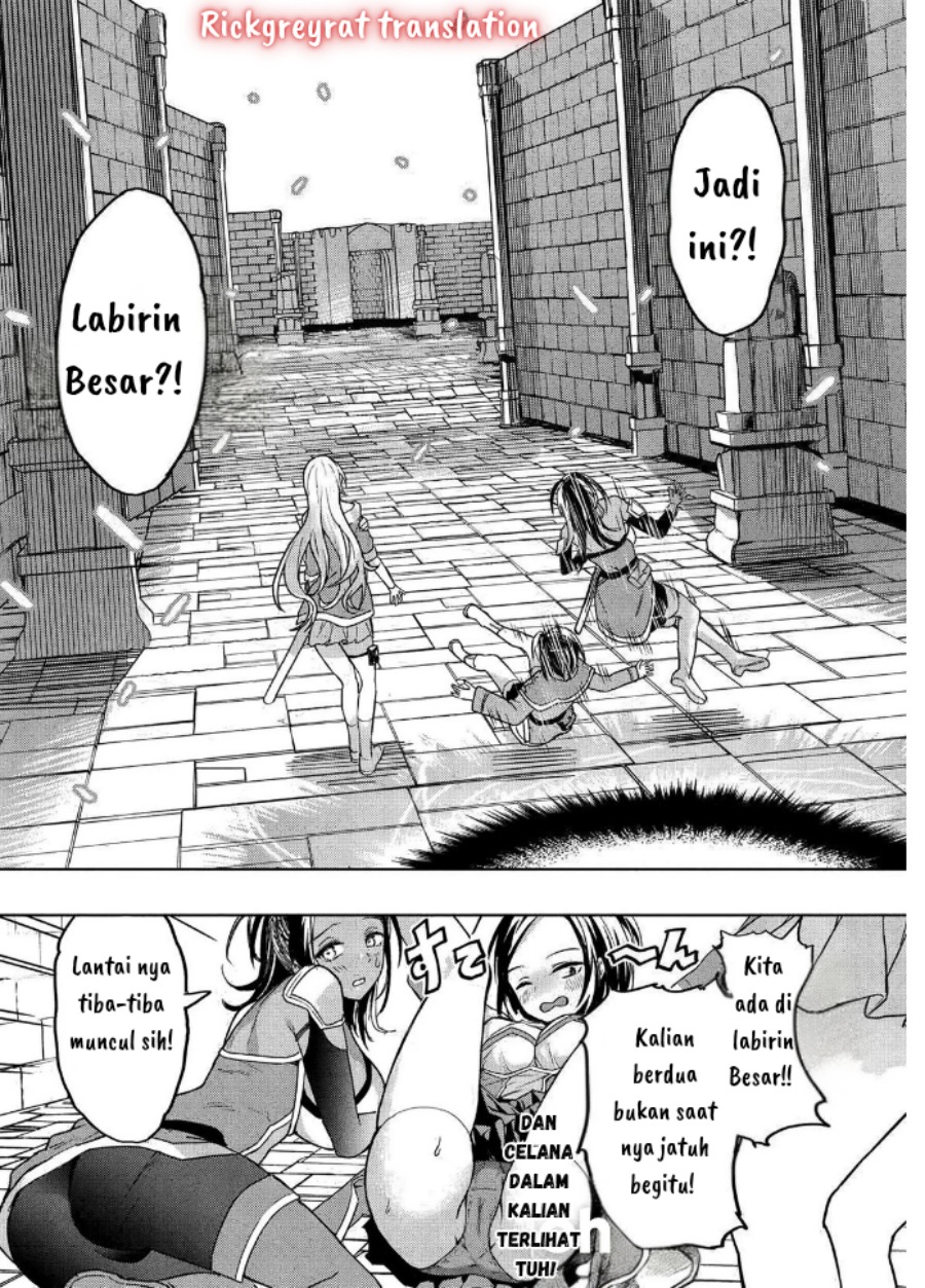 Gal to Dungeon to Shuukai Okure no Tansaku Eiyuutan ~Moto Legend Ima wa Wakeari tei Rank Tansakushana Ore ga, S-Kyuu Gal ni Natsukare Makutte Ikusei wo Makase Sareta~ Chapter 01 Gambar 17