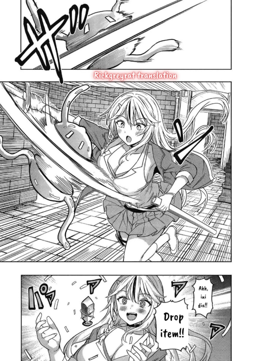 Gal to Dungeon to Shuukai Okure no Tansaku Eiyuutan ~Moto Legend Ima wa Wakeari tei Rank Tansakushana Ore ga, S-Kyuu Gal ni Natsukare Makutte Ikusei wo Makase Sareta~ Chapter 01 Gambar 19