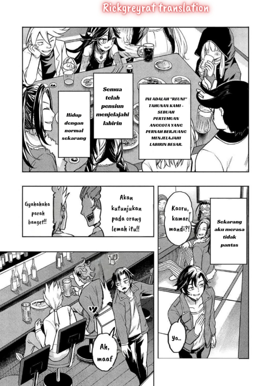 Gal to Dungeon to Shuukai Okure no Tansaku Eiyuutan ~Moto Legend Ima wa Wakeari tei Rank Tansakushana Ore ga, S-Kyuu Gal ni Natsukare Makutte Ikusei wo Makase Sareta~ Chapter 01 Gambar 27
