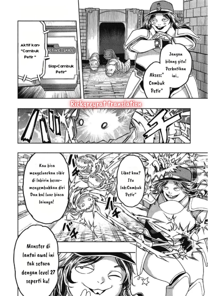 Gal to Dungeon to Shuukai Okure no Tansaku Eiyuutan ~Moto Legend Ima wa Wakeari tei Rank Tansakushana Ore ga, S-Kyuu Gal ni Natsukare Makutte Ikusei wo Makase Sareta~ Chapter 01 Gambar 38