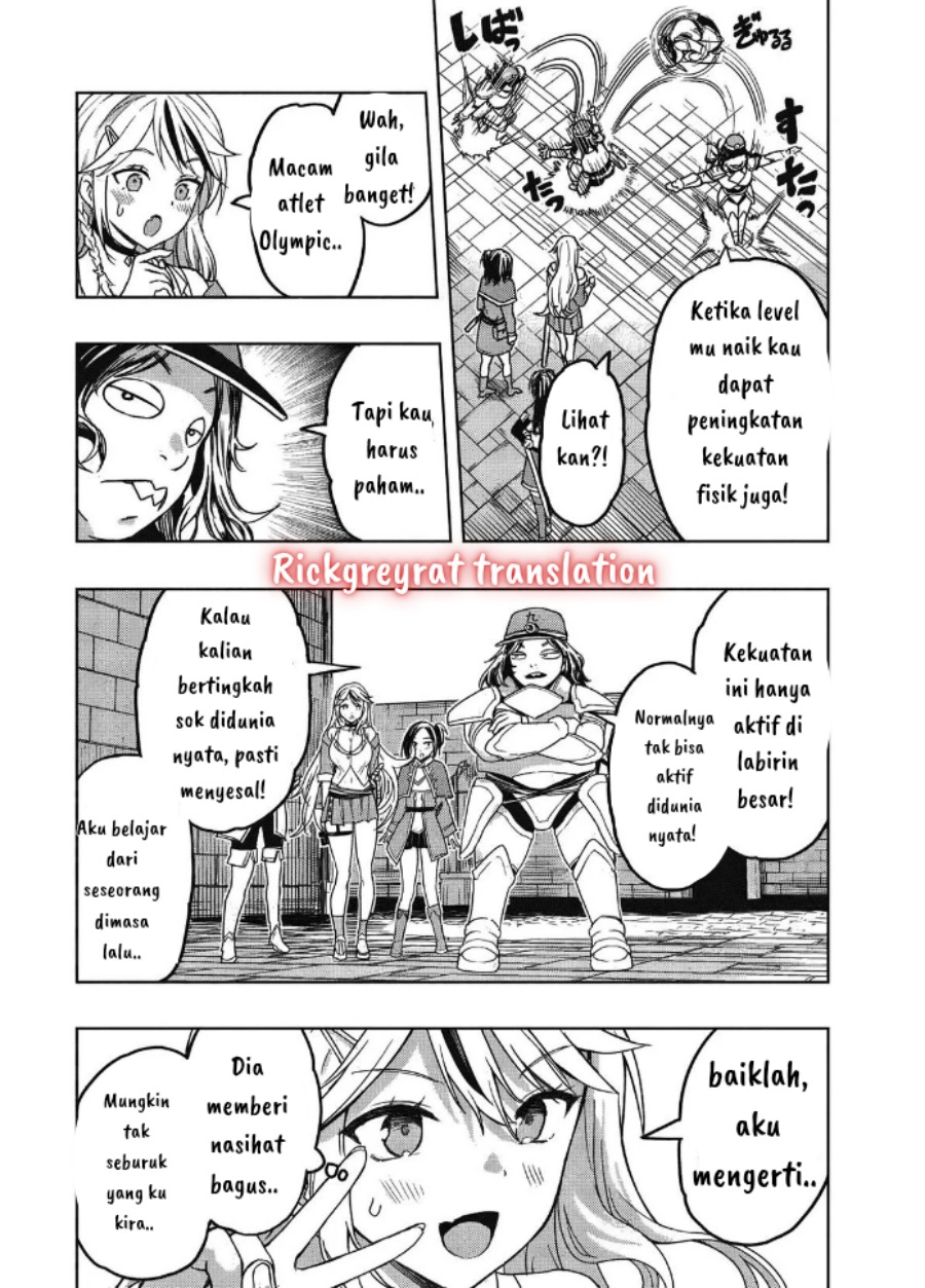 Gal to Dungeon to Shuukai Okure no Tansaku Eiyuutan ~Moto Legend Ima wa Wakeari tei Rank Tansakushana Ore ga, S-Kyuu Gal ni Natsukare Makutte Ikusei wo Makase Sareta~ Chapter 01 Gambar 39