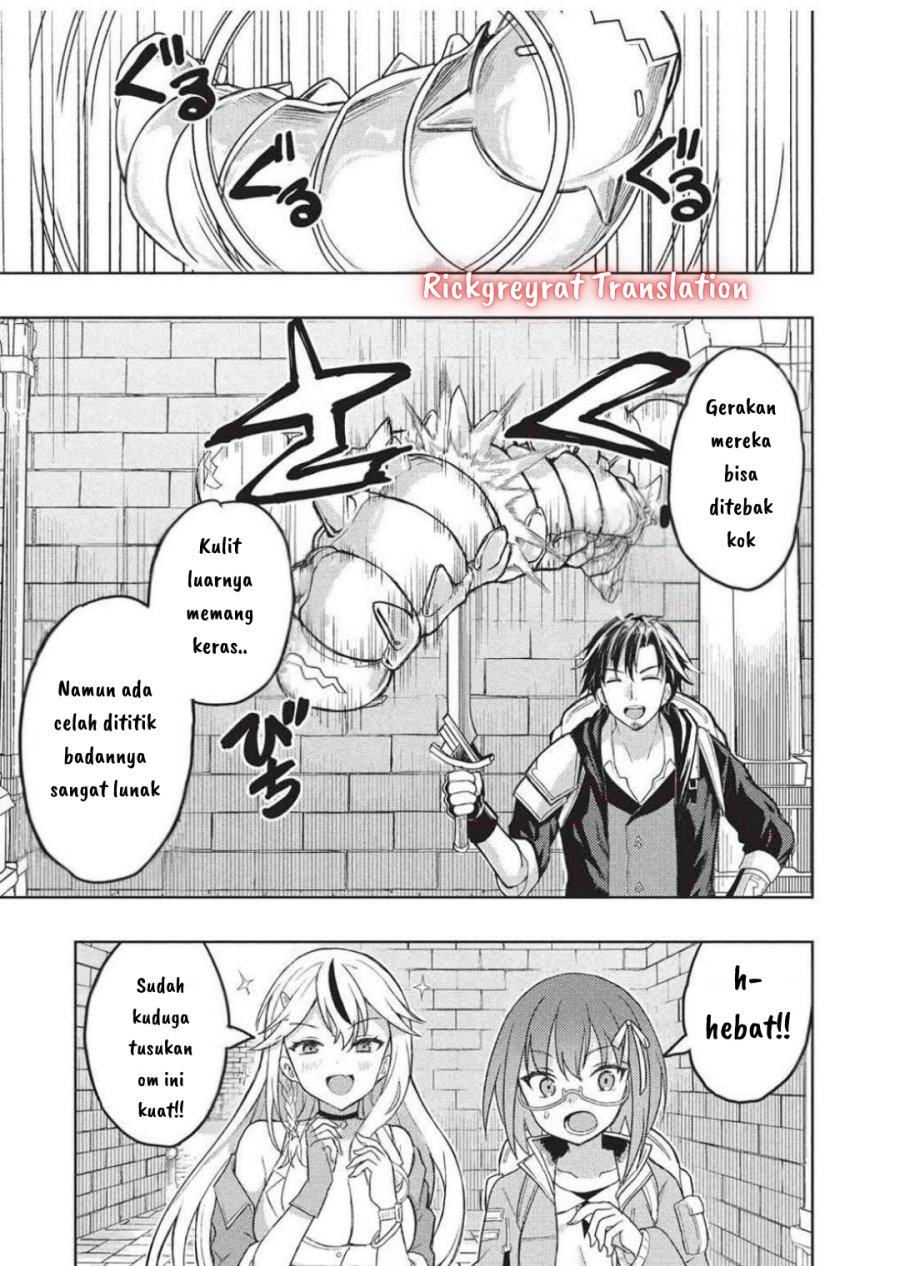 Gal to Dungeon to Shuukai Okure no Tansaku Eiyuutan ~Moto Legend Ima wa Wakeari tei Rank Tansakushana Ore ga, S-Kyuu Gal ni Natsukare Makutte Ikusei wo Makase Sareta~ Chapter 03 Gambar 20