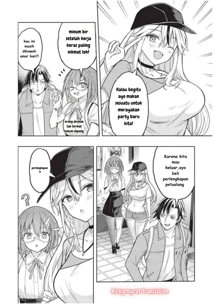 Gal to Dungeon to Shuukai Okure no Tansaku Eiyuutan ~Moto Legend Ima wa Wakeari tei Rank Tansakushana Ore ga, S-Kyuu Gal ni Natsukare Makutte Ikusei wo Makase Sareta~ Chapter 04 Gambar 11
