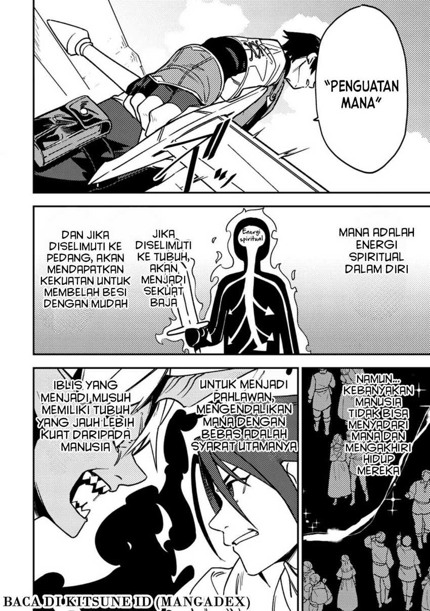 Game Chishiki de Saikyou ni Natta Mob Heishi wa, Shin no Jitsuryoku wo Kakushitai Chapter 03.2 Gambar 10