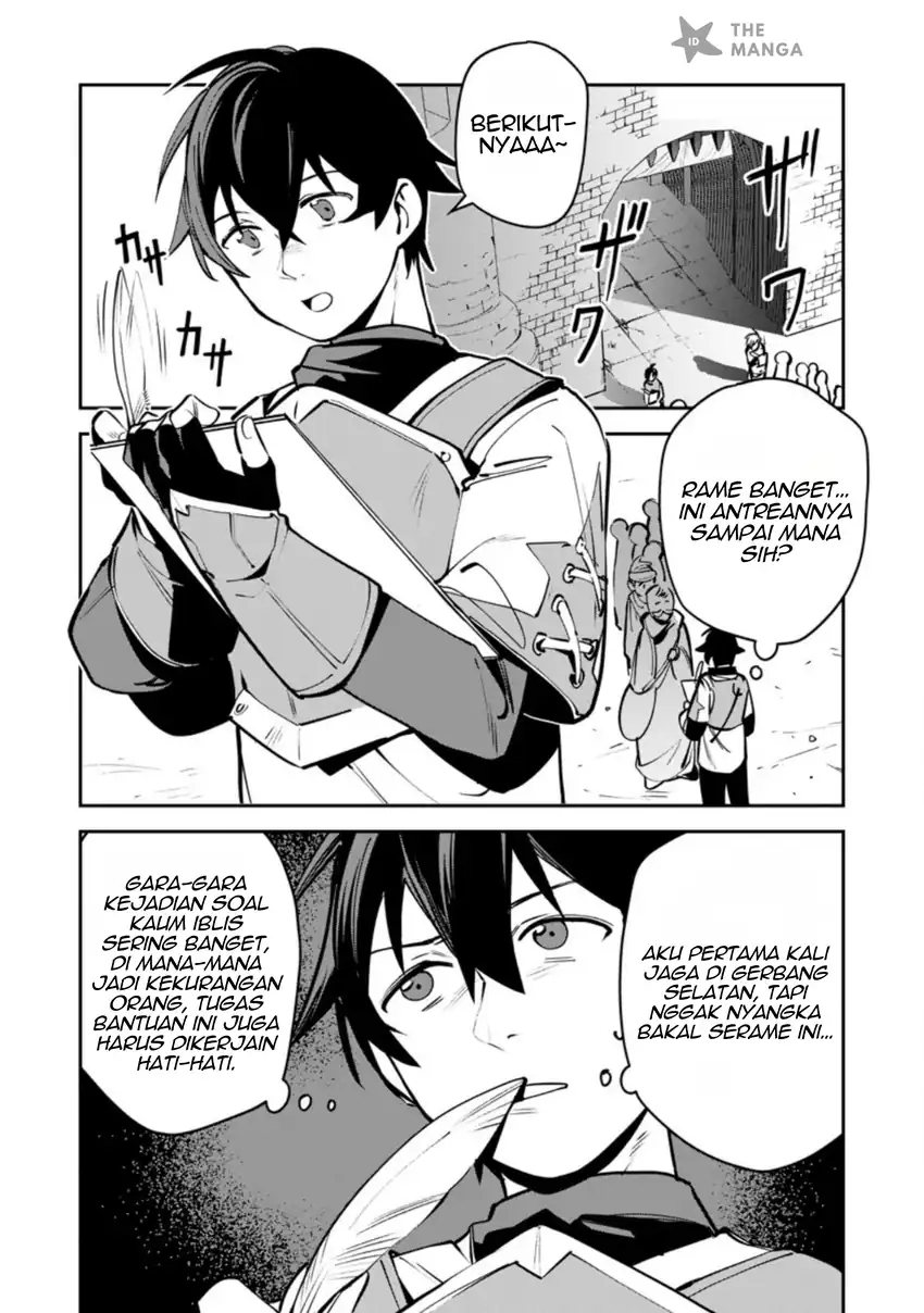 Game Chishiki de Saikyou ni Natta Mob Heishi wa, Shin no Jitsuryoku wo Kakushitai Chapter 11.1 Gambar 2