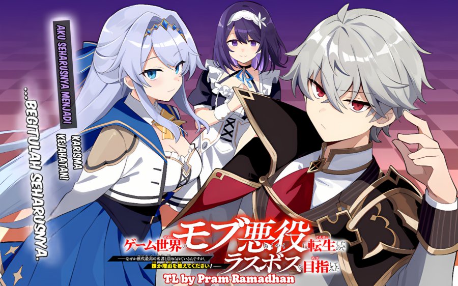 Game Sekai no Mob Akuyaku ni Tensei shita node Last Boss wo Mezashitemita Chapter 03.2 Gambar 1