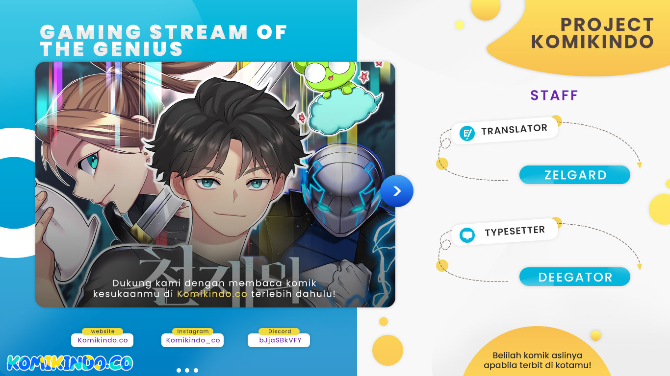 Gaming Stream of the Genius Chapter 01 Gambar 1