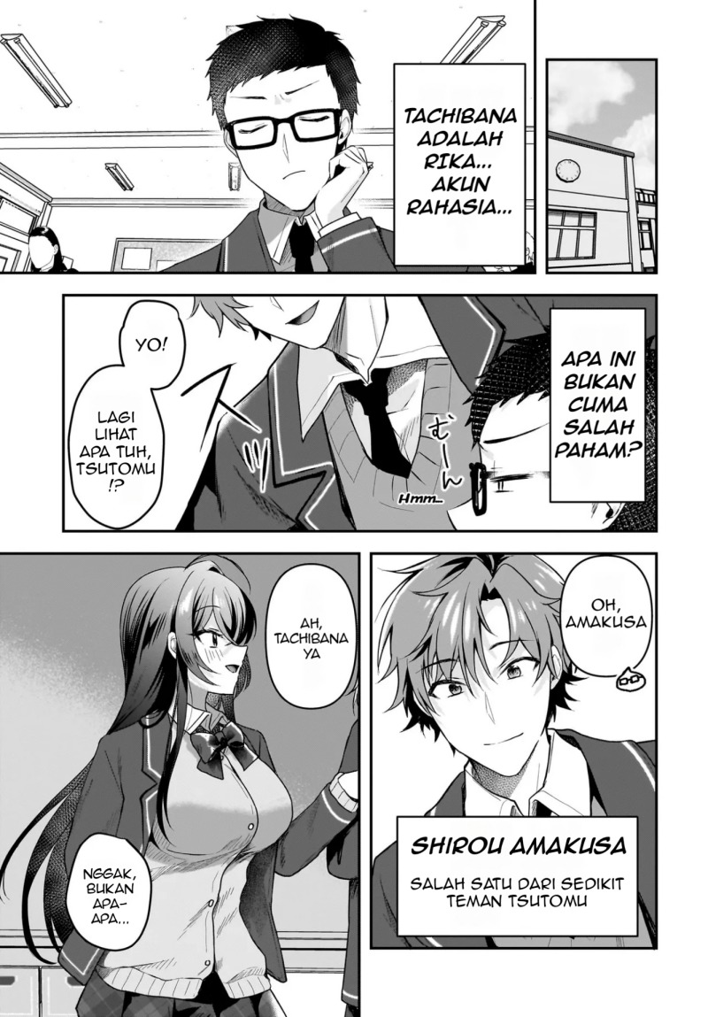 Gari Tsutomu-kun to Uraaka-san – Sanzan Osewa ni Natteiru Ero-kei Uraaka Joshi no Shoutai ga Kurasu no Idol Datta Ken Chapter 02 Gambar 4