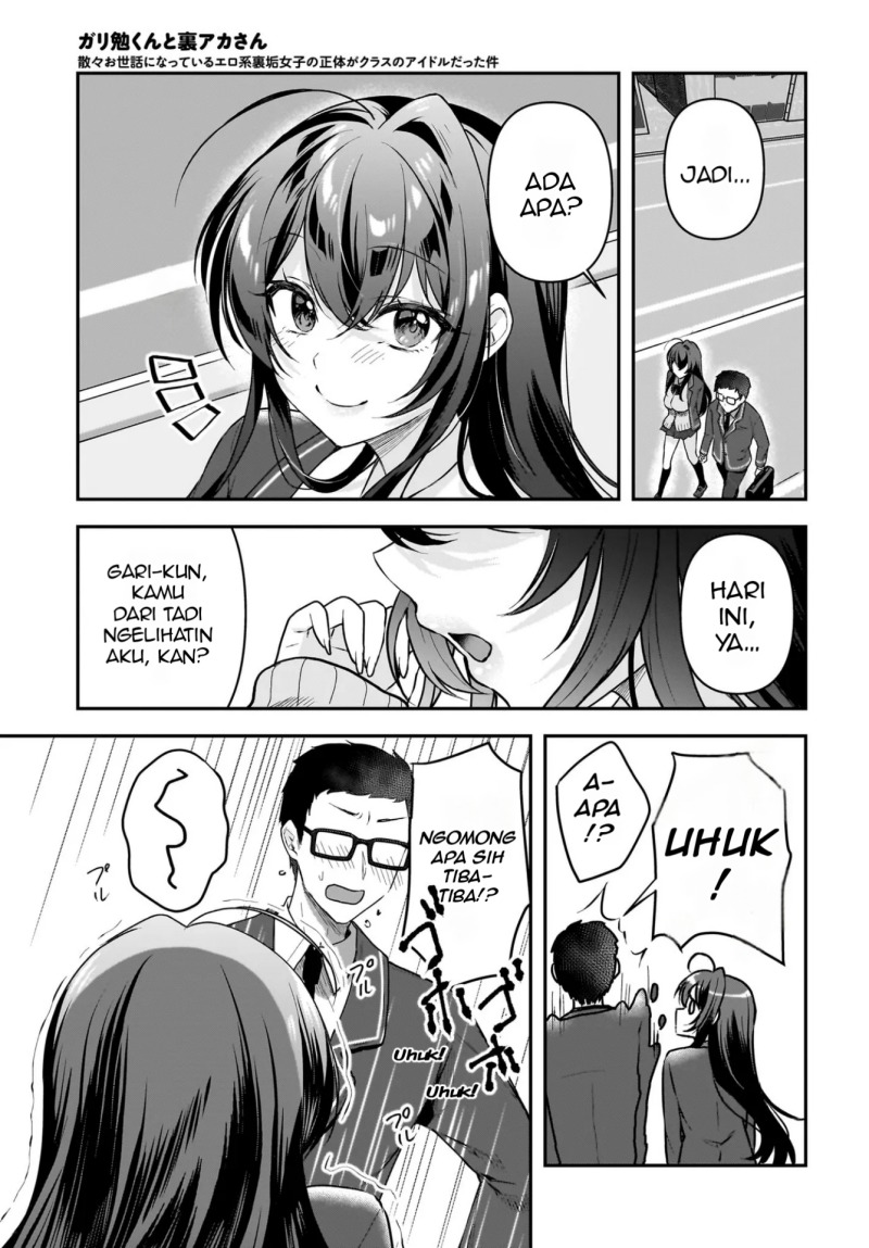 Gari Tsutomu-kun to Uraaka-san – Sanzan Osewa ni Natteiru Ero-kei Uraaka Joshi no Shoutai ga Kurasu no Idol Datta Ken Chapter 02 Gambar 8
