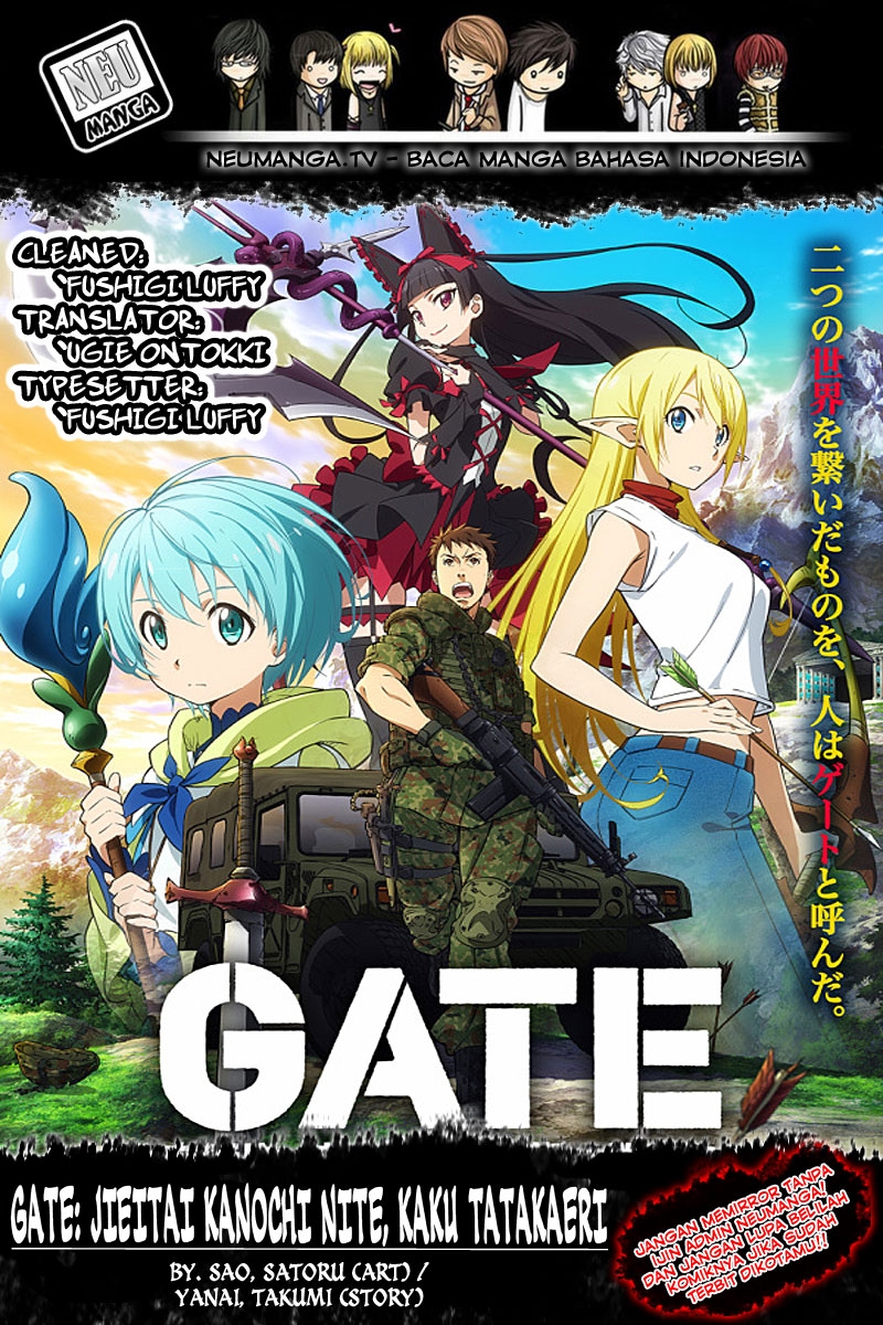 Gate – Jietai Kare no Chi nite, Kaku Tatakeri Chapter 36 Gambar 2