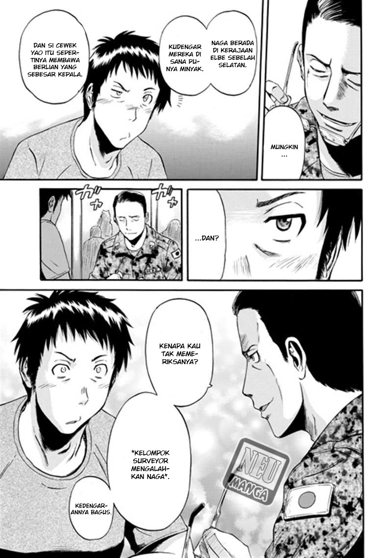 Gate – Jietai Kare no Chi nite, Kaku Tatakeri Chapter 36 Gambar 23