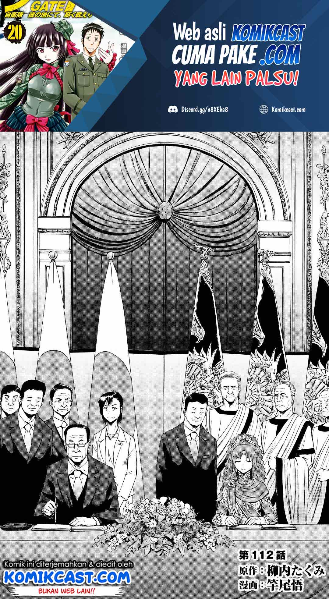 Gate – Jietai Kare no Chi nite, Kaku Tatakeri Chapter 112 Gambar 2