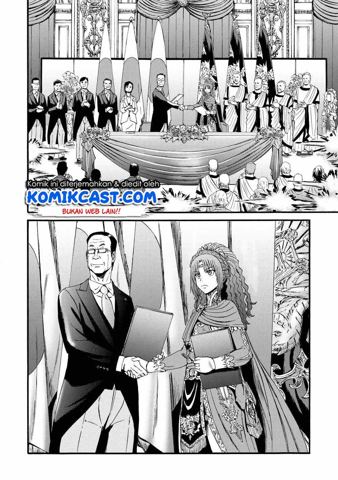 Gate – Jietai Kare no Chi nite, Kaku Tatakeri Chapter 112 Gambar 3