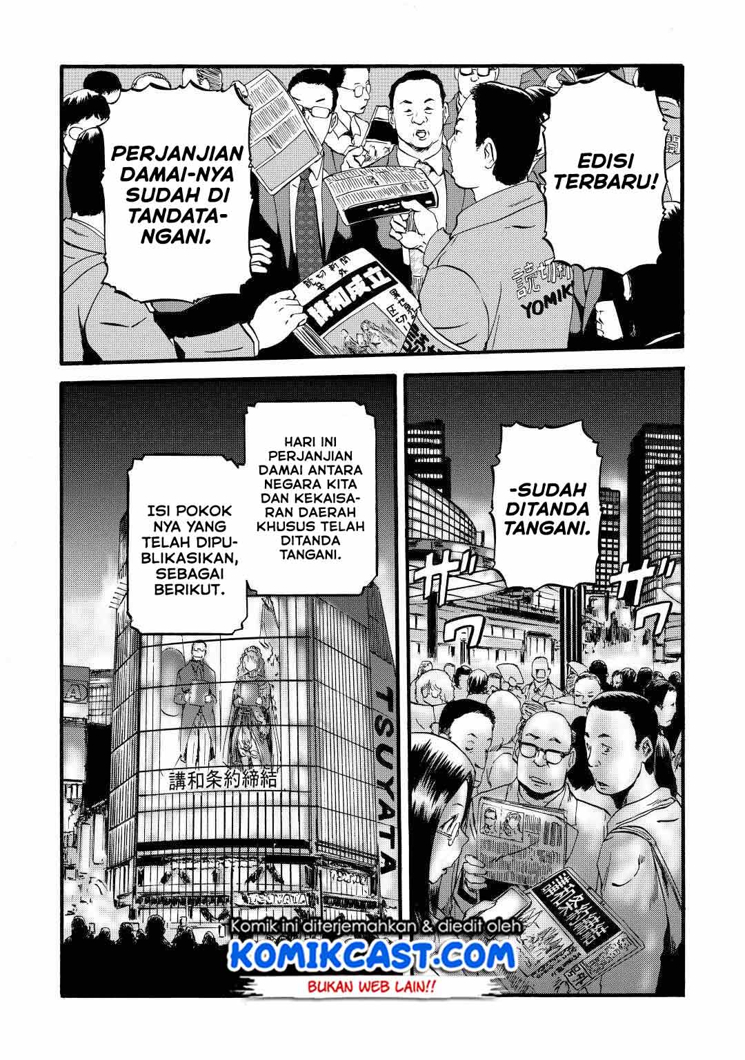Gate – Jietai Kare no Chi nite, Kaku Tatakeri Chapter 112 Gambar 4