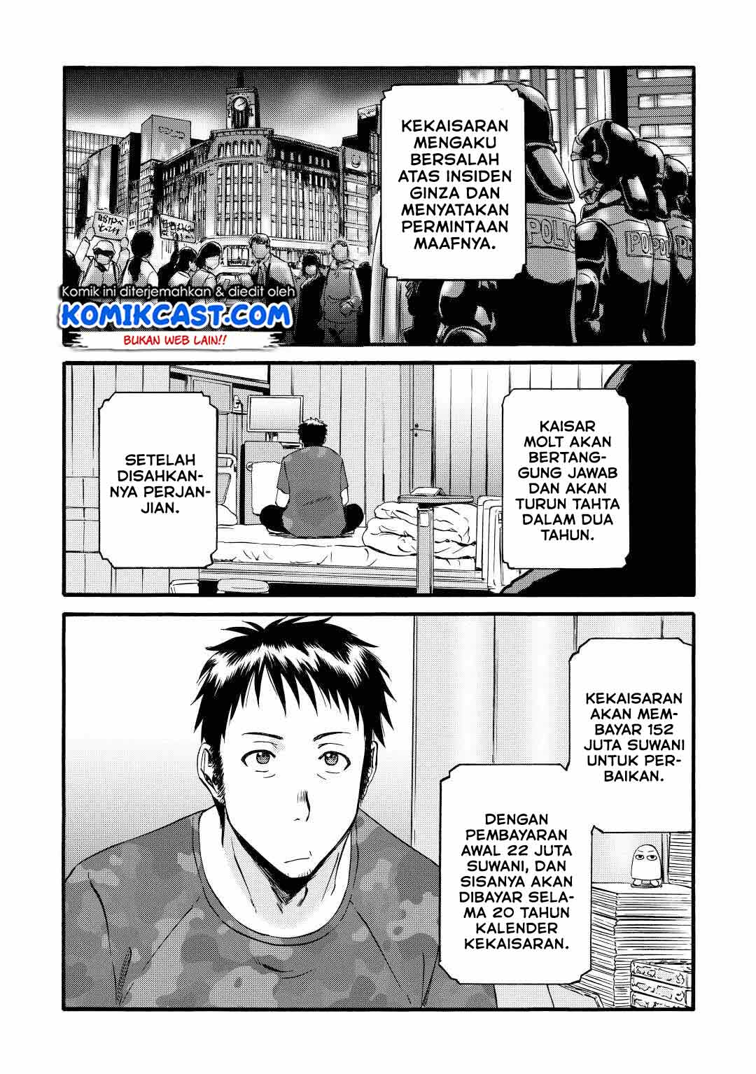 Gate – Jietai Kare no Chi nite, Kaku Tatakeri Chapter 112 Gambar 5