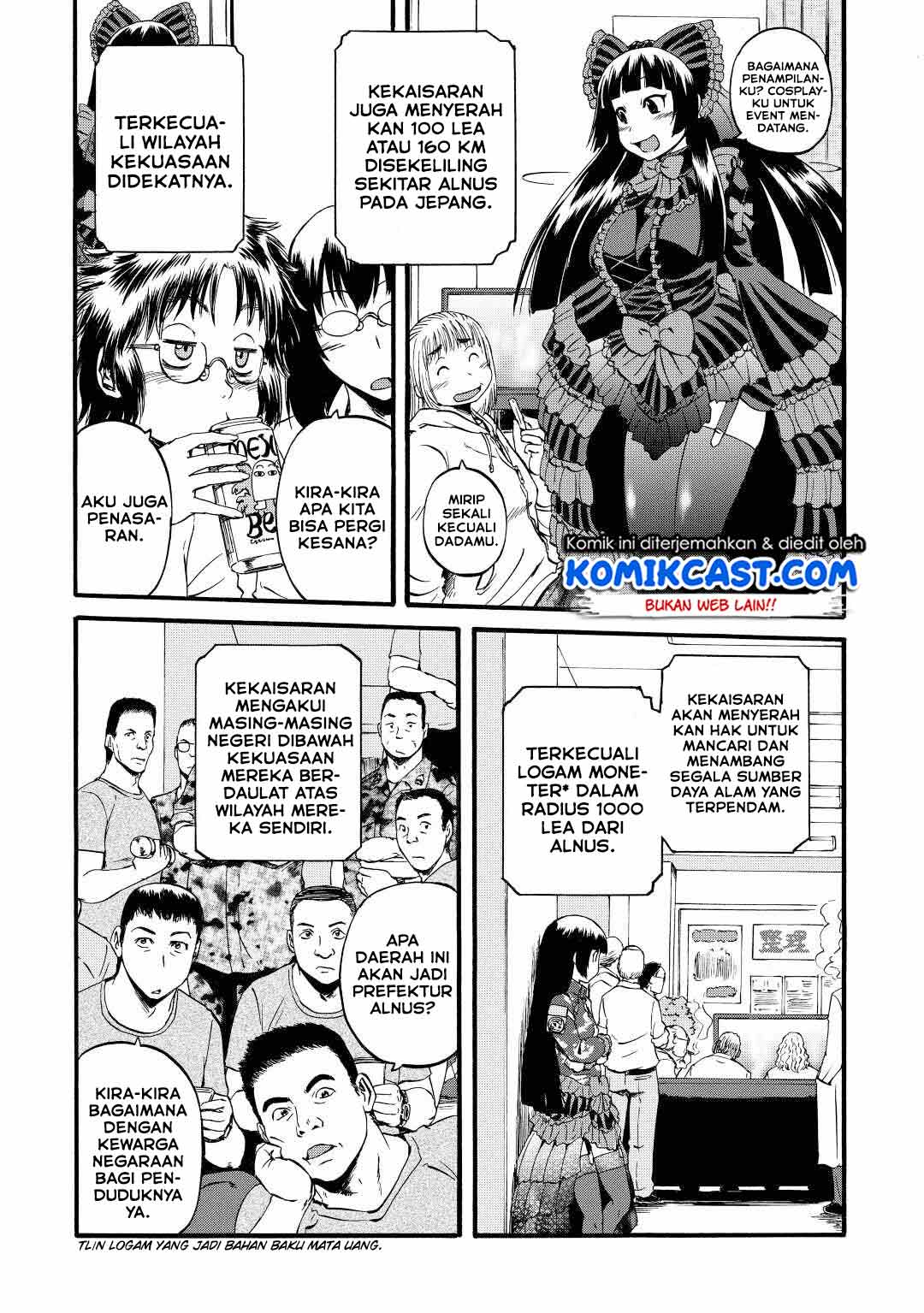 Gate – Jietai Kare no Chi nite, Kaku Tatakeri Chapter 112 Gambar 6