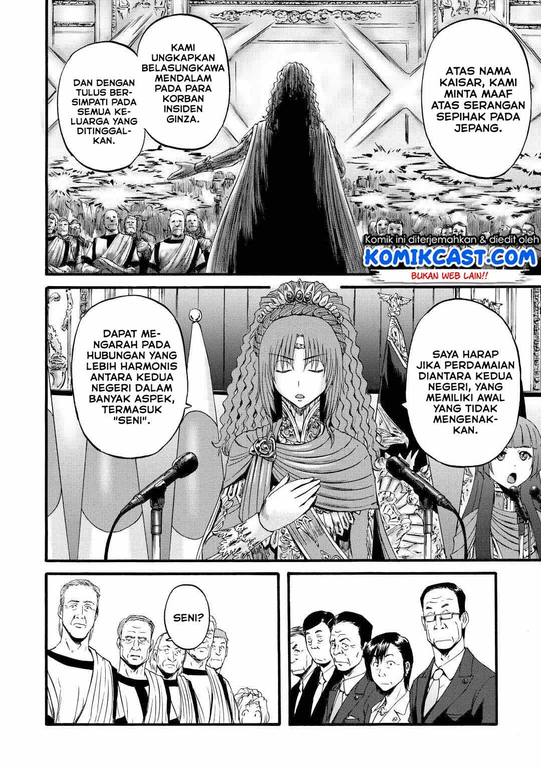 Gate – Jietai Kare no Chi nite, Kaku Tatakeri Chapter 112 Gambar 7
