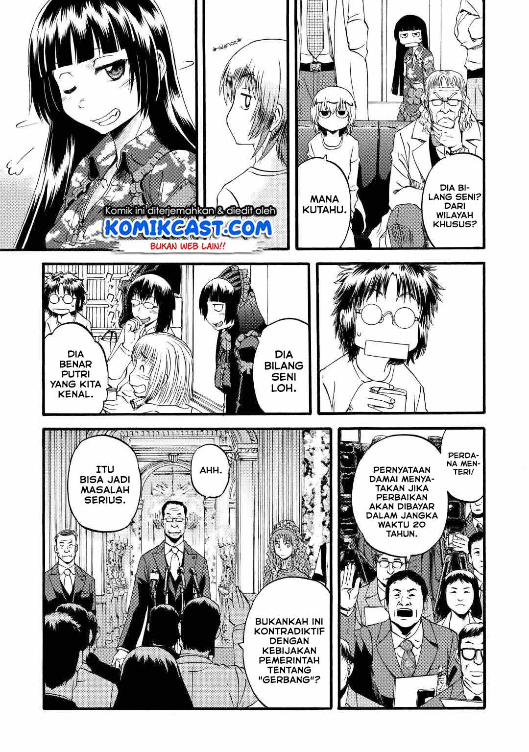 Gate – Jietai Kare no Chi nite, Kaku Tatakeri Chapter 112 Gambar 8