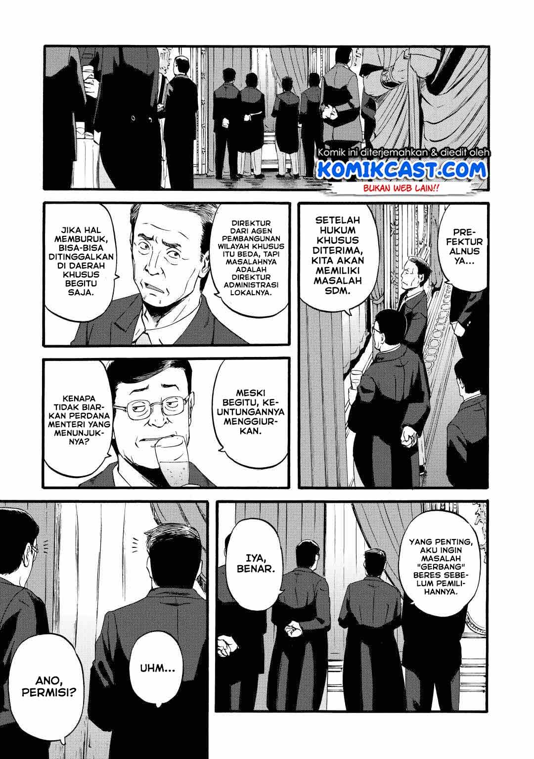 Gate – Jietai Kare no Chi nite, Kaku Tatakeri Chapter 112 Gambar 14