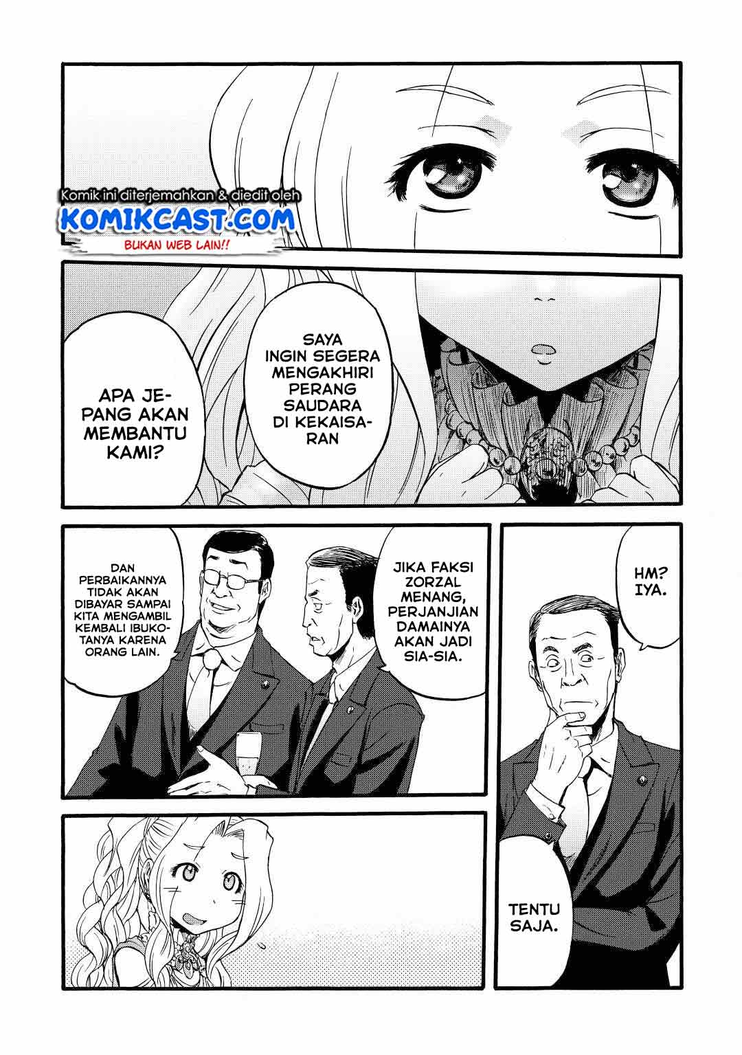Gate – Jietai Kare no Chi nite, Kaku Tatakeri Chapter 112 Gambar 19