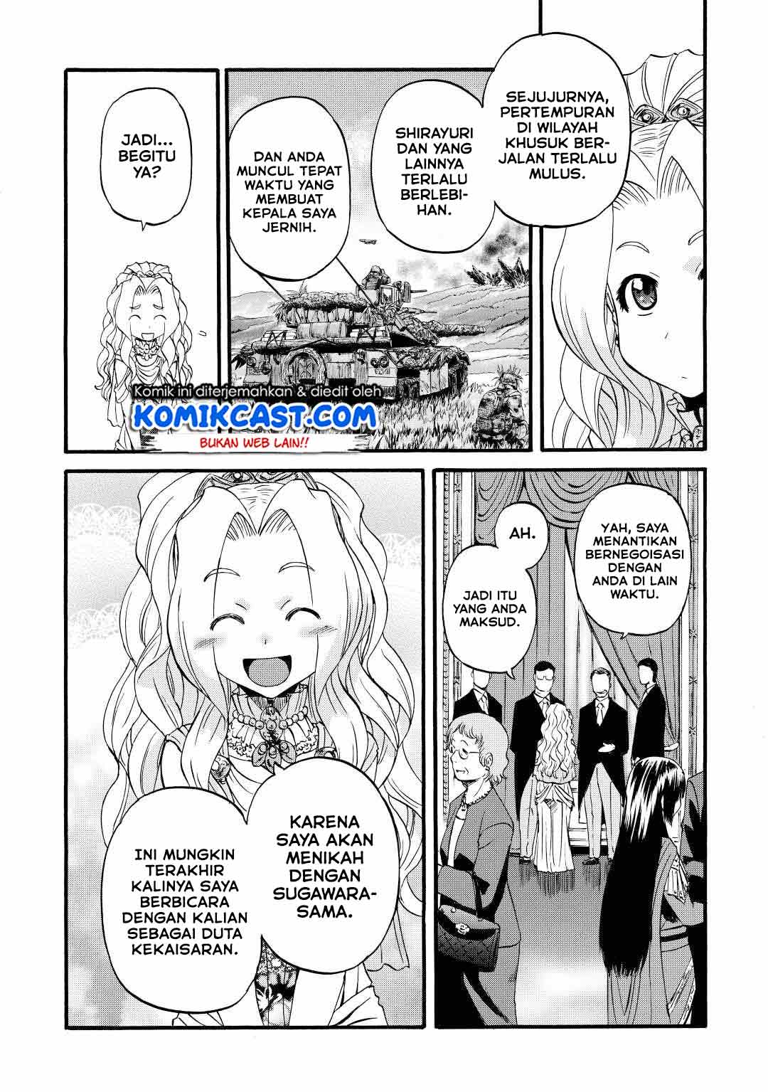 Gate – Jietai Kare no Chi nite, Kaku Tatakeri Chapter 112 Gambar 20