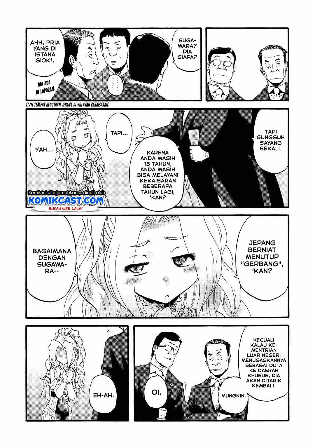 Gate – Jietai Kare no Chi nite, Kaku Tatakeri Chapter 112 Gambar 21