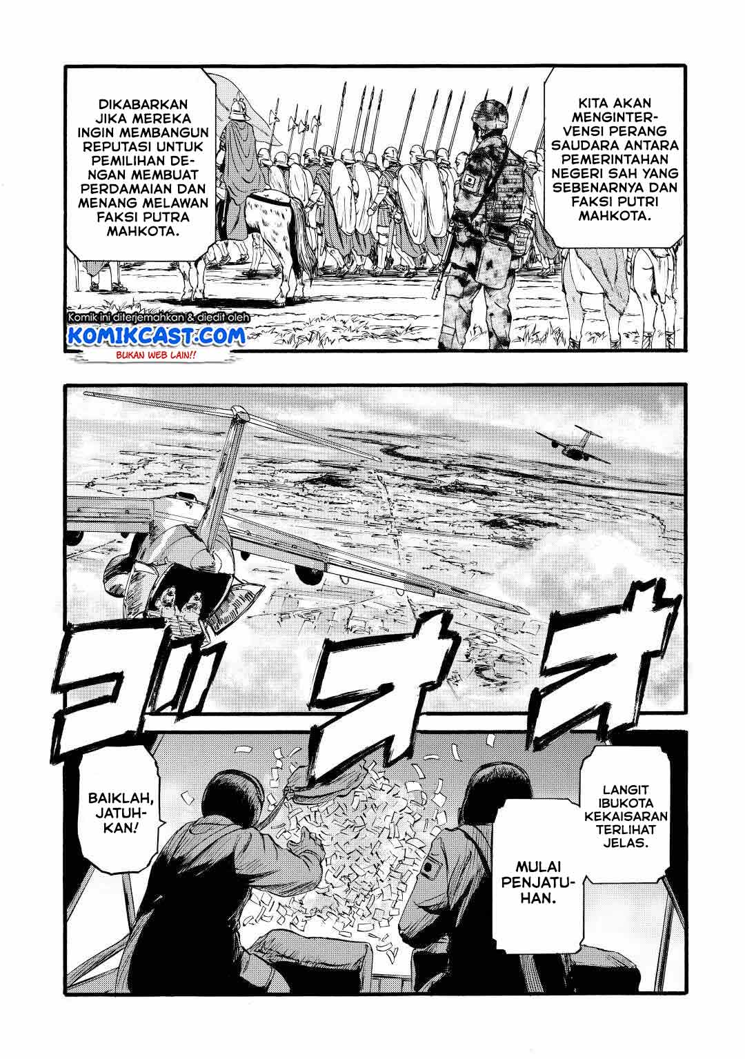 Gate – Jietai Kare no Chi nite, Kaku Tatakeri Chapter 112 Gambar 26