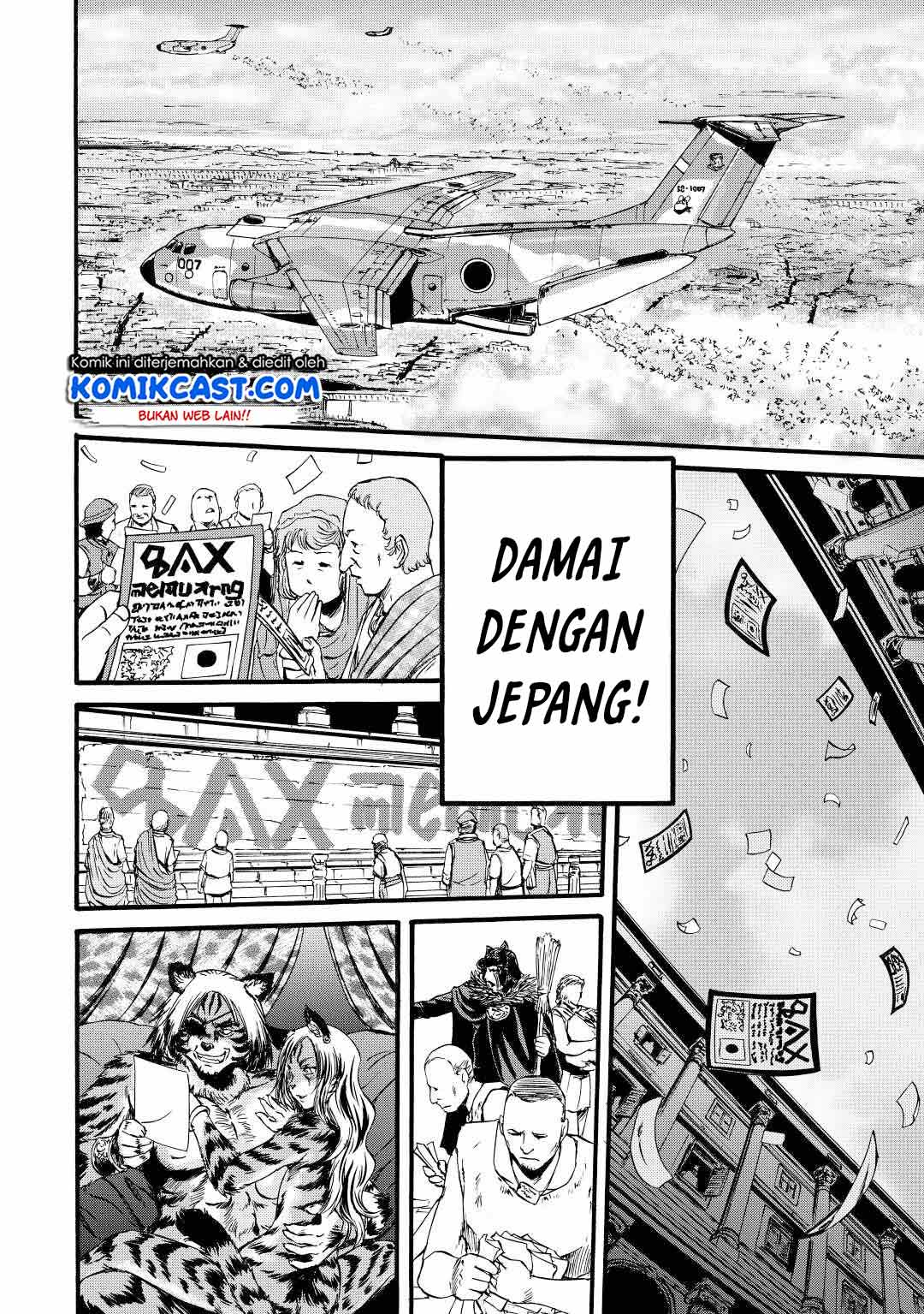 Gate – Jietai Kare no Chi nite, Kaku Tatakeri Chapter 112 Gambar 27
