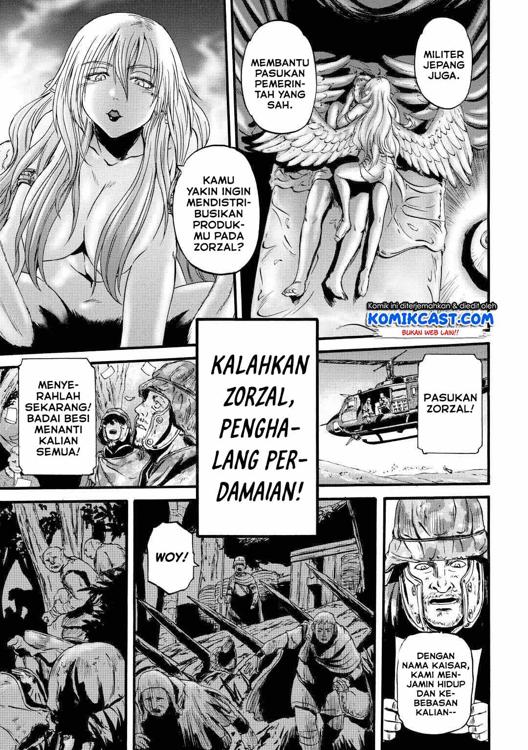 Gate – Jietai Kare no Chi nite, Kaku Tatakeri Chapter 112 Gambar 28